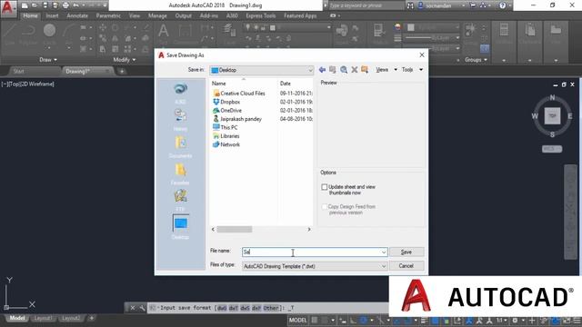 Making and using drawing templates AutoCAD 2018 Tutorial EP06 смотреть онлайн
