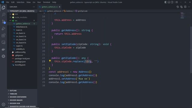 09 - Curso de Orientação a Objetos no TypeScript - GETTERS e SETTERS смотреть онлайн
