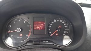 Поло седан CFNA вечером троил и горел EPC