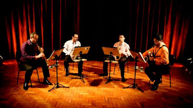 SaxBrasil - Grand Quatuor Concertant - Jean Baptiste Singelée смотреть онлайн