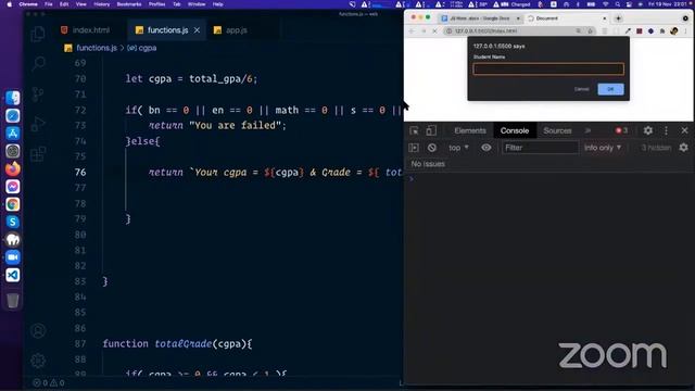 JavaScript Live Class 5 Part 2 , JavaScript Result application || SoroBindu смотреть онлайн