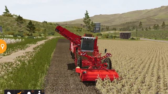 GRIMME Self Driven Potatoes Harvester | Fs18 vs Fs20 vs Fs23! смотреть онлайн