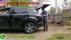 Установка камеры заднего вида на тойота Rav-4