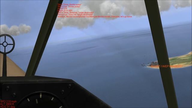 IL-2 Sturmovik 1946 - Checkertails Across the Med (P-40 Campaign) - Part 12 смотреть онлайн