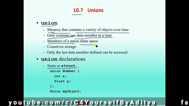 Chapter 10 | Structures | Unions | Bit Manipulations | Enumeration code c programming binary trump смотреть онлайн