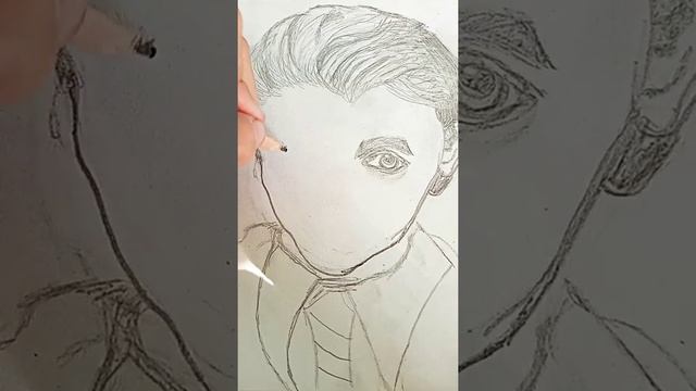 Рисую Драко Малфоя из Гарри Поттера ❤️ смотреть онлайн