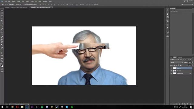 How To Make: Face Slide Effect In Photoshop смотреть онлайн
