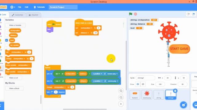 COVID-19 vaccine game, corona virus vaccine game | scratch tutorial in Bangla смотреть онлайн