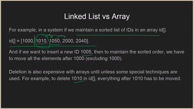 Linked List vs Array | GeeksforGeeks смотреть онлайн