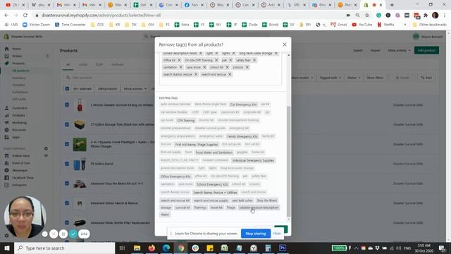 How to remove/delete tags in the product filter on Collection page in Shopify смотреть онлайн