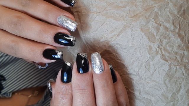 когда захотелось чёрного #маникюр#черныйманикюр#ногти смотреть онлайн