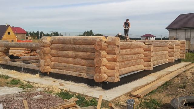 Строительство нашей бани)) смотреть онлайн