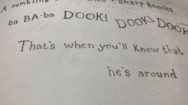 Mister BabaDook Book - Custom Made (The Babadook)