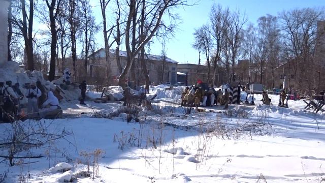 Немцы шли по маршруту Берлин - Смоленск, а русские солдаты встречали Масленницу смотреть онлайн