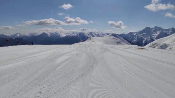 самая длинная трасса в Архызе