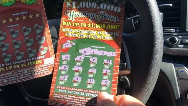 $5 Holiday Bonus & $10 Holiday Bonus!! “Florida Lottery Scratchoffs “ смотреть онлайн