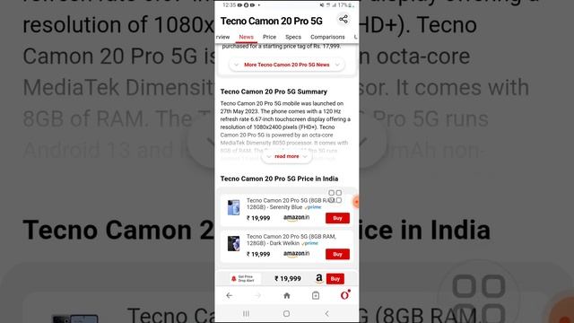 Tecno comon 20 Pro Specification #technology #yearofyou #tecno comon #tecno #phone #infinix #itel смотреть онлайн