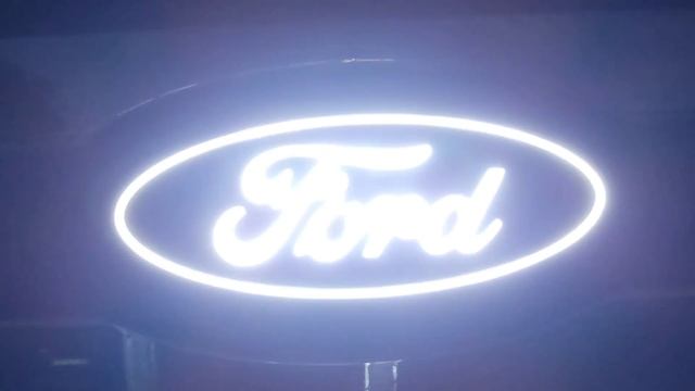 Luminix Light up FORD LED blue oval emblem 2020 Ford Tremor F 350 super duty front grill Radco смотреть онлайн