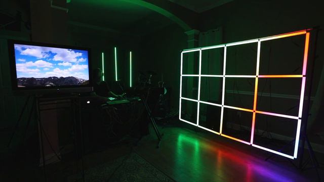 Synesthesia v1 - Ambient music - semi-improvised contemporary visual art performance смотреть онлайн