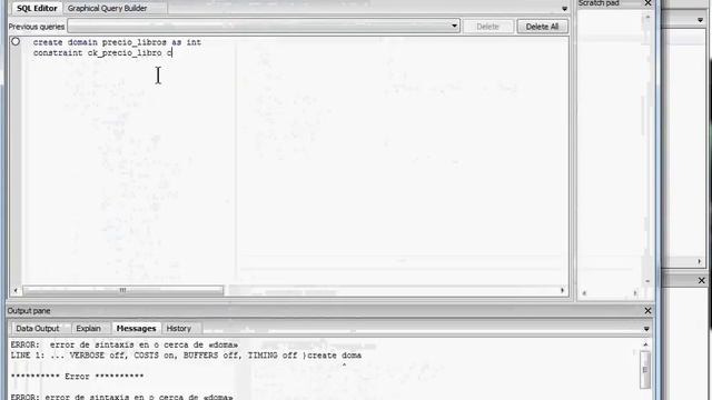 Curso de postgres Dominios y restricciones de dominios смотреть онлайн