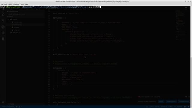 Conectando Django com MySQL смотреть онлайн