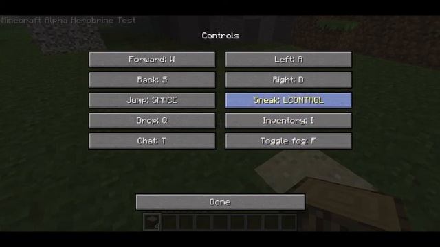 Herobrine тут Minecraft Alpha Herobrine Test #1