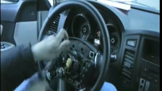 Mitsubishi Vagon  Снятия и установка руля
