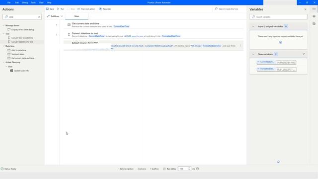 Extract Text/Image From PDF files In Power Automate Desktop смотреть онлайн
