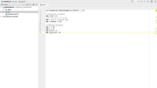 Kotlin Basics смотреть онлайн