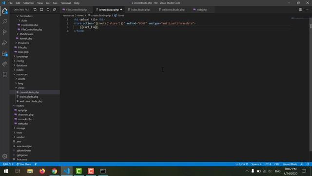 How to upload files in Laravel смотреть онлайн