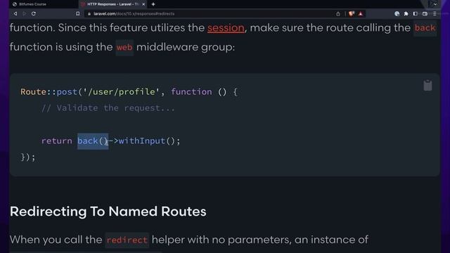 Laravel 10 full course for beginner - controller and redirect session смотреть онлайн