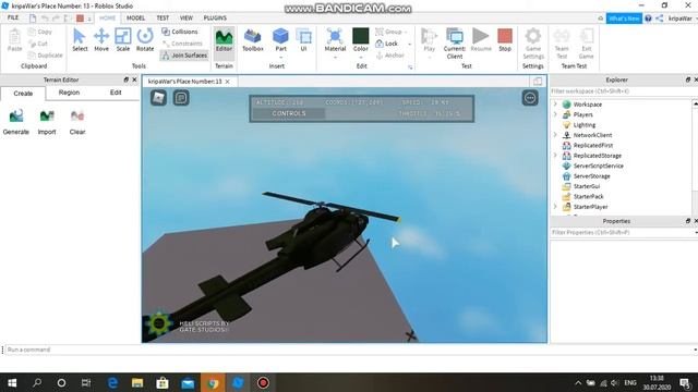 GS Helikit |Roblox Studio| смотреть онлайн