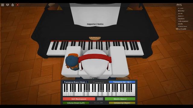 Roblox Piano Star Wars Cantina Band смотреть онлайн