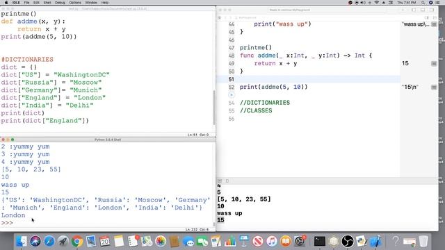 Python Vs Swift | Coding Comparison | Part 2 смотреть онлайн