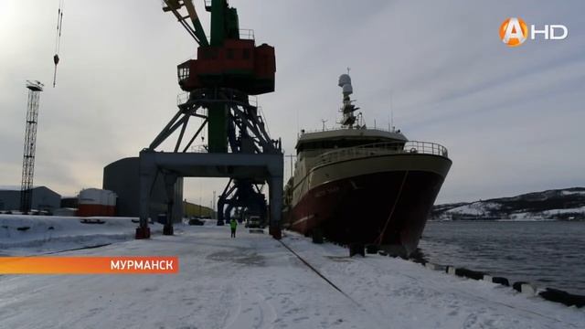 Пограничники задержали в Баренцевом море норвежское судно «Арктик Сван» смотреть онлайн