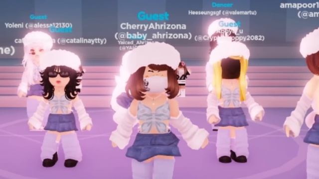 EL MEJOR CONCURSO de BAILES DE KPOP EN ROBLOX ? смотреть онлайн