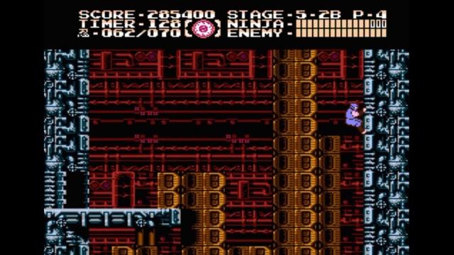 Dendy (Famicom,Nintendo,Nes) 8-bit Ninja Gaiden 3 The Ancient Ship of Doom Act 5