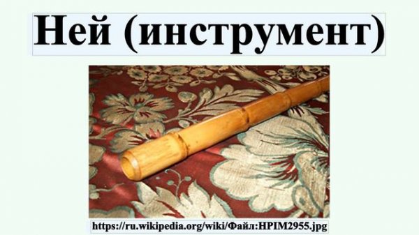 Ней (инструмент)