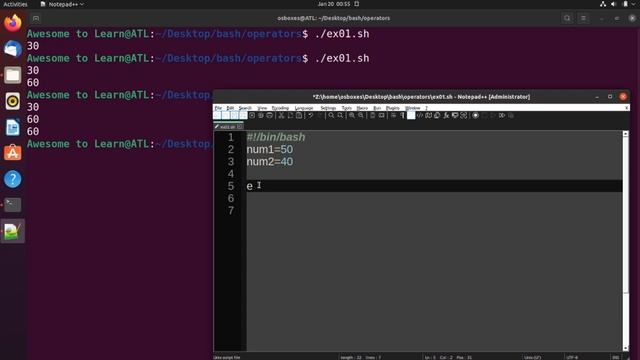 Bash Script Arithmetic Operators | Understand Operators in the Shell Script - Episode 3 смотреть онлайн