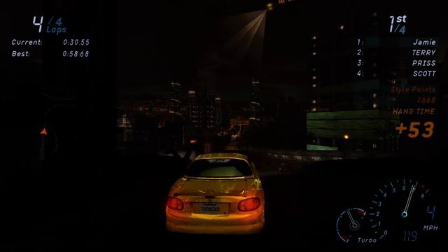 NFS Underground 1 Definitive Edition 32:9 смотреть онлайн
