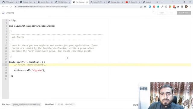 (06) Connect Laravel Application With Database | Build CI/CD Pipeline With GitHub Actions смотреть онлайн