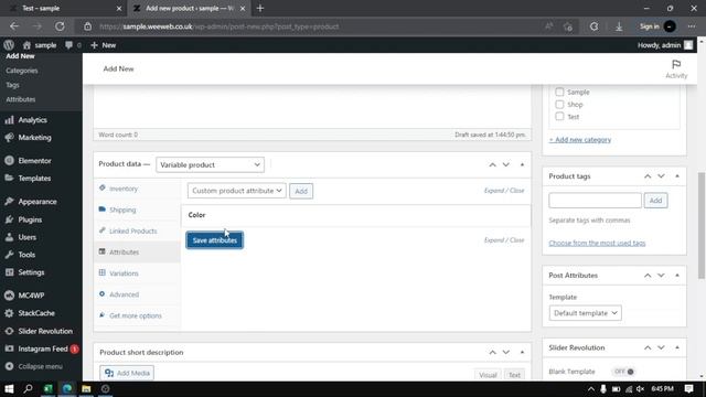 Adding a Variable Product with Attributes in WordPress WooCommerce | Weeweb смотреть онлайн