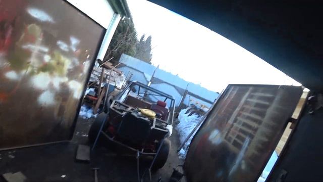 Установил новый бампер на самодельную багги | сделал крылья