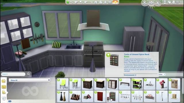 The Sims 4 House Building - Cool Kitchen Collab w/ LittleMissSimmer смотреть онлайн