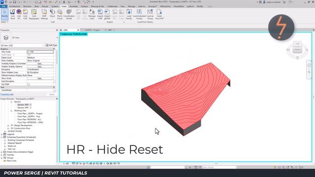 Cross Sections With Cut & Fill in Revit смотреть онлайн