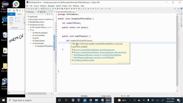 JAVA PROGRAMMING w/variables Beginners Examples смотреть онлайн