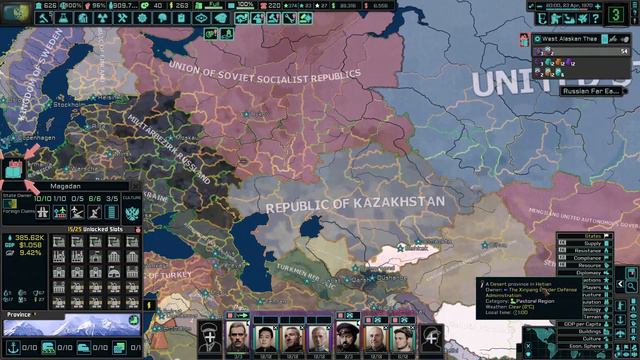 HOI4 TNO Magadan/Republic of West Alaska Part 9: Preparing for War with the USSR смотреть онлайн