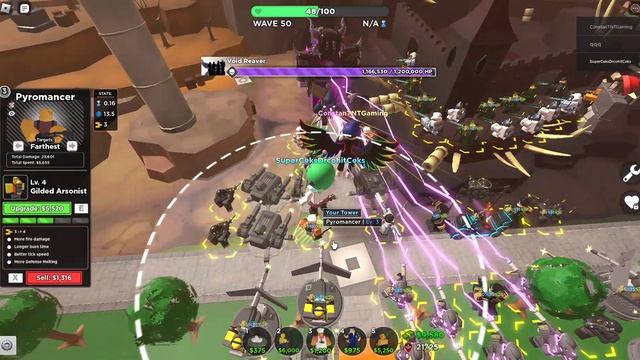 TDS Hardcore Trio Miners Strat 3.0 P1 POV (Updated Version) | Roblox Tower Defense Simulator смотреть онлайн