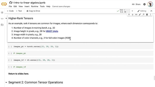 Generic Tensor Notation — Topic 9 of Machine Learning Foundations смотреть онлайн