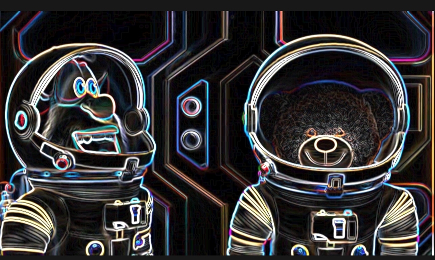 Анимационный мультфильм 3D: Буба в Космическом корабле